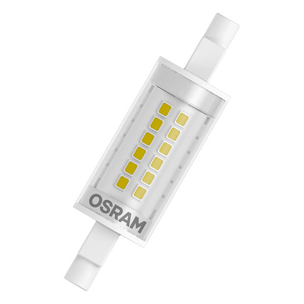 Osram R7S LED lamp | Staaflamp | 78mm | 2700K | 7W (60W) Osram 123led.nl